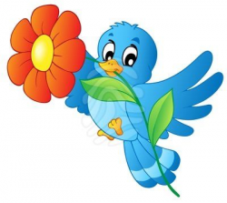 Blue Flowers Clip Art - Cliparts.co | BIRDS ♥ | Pinterest | Blue ...