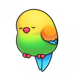 sleepy bird | fluff favourites | Pinterest | Bird, Clip art and Kawaii