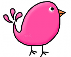 Preppy Cute Red Bird Original art download bird clip art