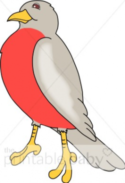 Red Robin Bird Clipart | Bird Clipart