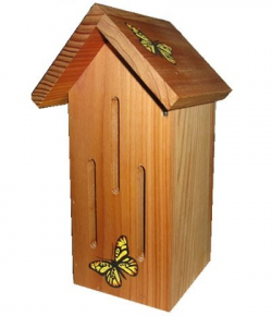 Natural Cedar Butterfly House: Beautiful Butterfly Haven - Nature ...