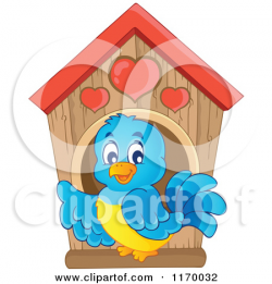 Cartoon Birdhouse Clipart