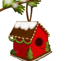 Longleaf Pine Branch Original Art Download holiday clip