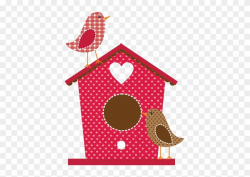 Birdhouse Clipart Couple Bird - Png Download - Clipart Png ...