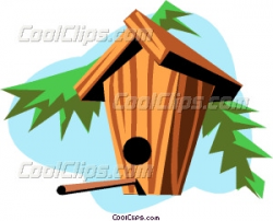 Birdhouses Vector Clip art