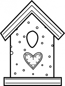 Bird House Coloring Pages 302 | Free Printable Coloring Pages ...