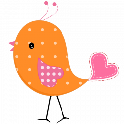 Pink and Yellow Birds - Birds07.png - Minus | Appliques - Patches ...