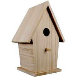 ArtMinds™ Tall Wood Birdhouse