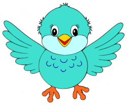 Bird Clip Art | cute little blue bird clipart is credited to ...