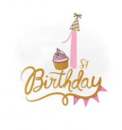 1st birthday clipart | Happy Birthday World