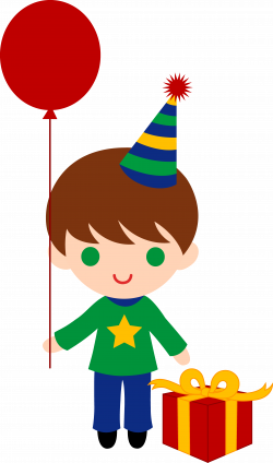 Little Boy Birthday Clipart