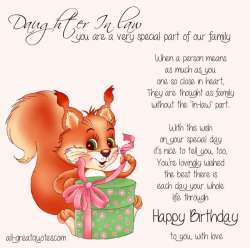 Free Birthday Cards For Daughter-in-law On Facebook | Free birthday ...