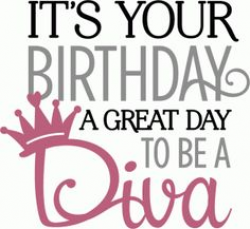 28+ Collection of Diva Birthday Clipart | High quality, free ...