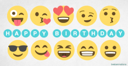 Happy Birthday Emoji Gif Cards To Share With Friends