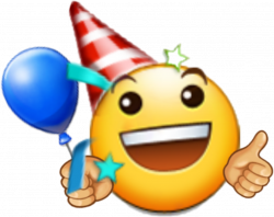 emoji emotions birthday happy happybirthday sticker fre...