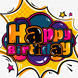 Candy Font Happy Birthday, Birthday, Happy Birthday, Wordart PNG ...