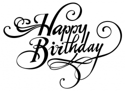 Happy Birthday Font - ClipArt Best - ClipArt Best | BD | Pinterest ...