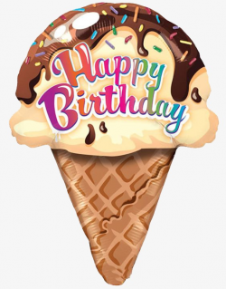 Happy Birthday Ice Cream, Ice Cream, Happy Birthday, Creative Design ...