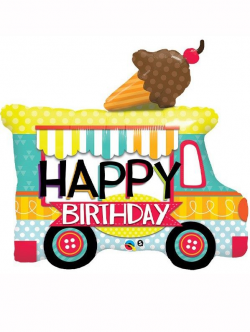 Happy Birthday Ice Cream Van 36