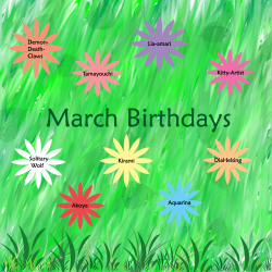 March Birthdays by Beyblade-Lovers on DeviantArt