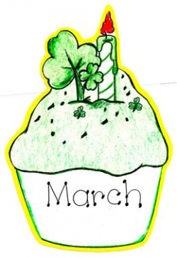 March Birthday Clipart