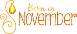 28+ Collection of November Birthday Clipart | High quality, free ...