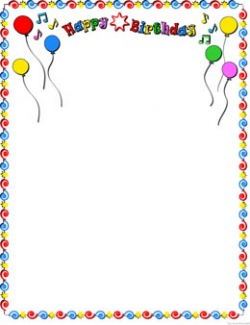 Birthday Clip Art Borders And Frames – Best Happy Birthday Wishes