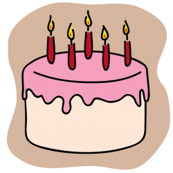 Simple Birthday Cake Drawing at GetDrawings.com | Free for personal ...
