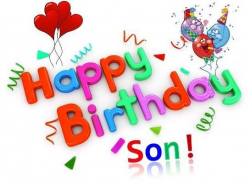 Happy Birthday Son Images Free | Happy Birthday Son | Pinterest ...