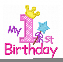 Minnie Mouse First Birthday Clipart | Free Images at Clker.com ...