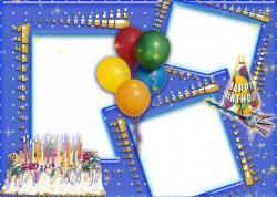 Birthday Collage Frame Png & Birthday Collage Frame Png Transparent ...