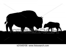 Free Cattle Clipart baby bison, Download Free Clip Art on ...