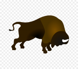 American bison Computer Icons Clip art - Bison Cliparts png download ...