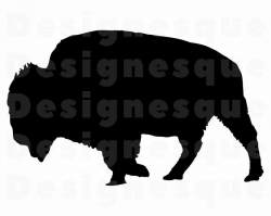 Bison SVG, Buffalo Svg, Bison Clipart, Bison Files for Cricut, Bison Cut  Files For Silhouette, Bison Dxf, Bison Png, Bison Eps, Bison Vector