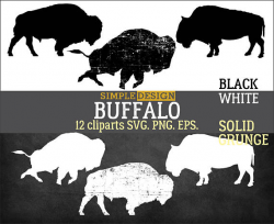 Buffalo SVG, Bison SVG, Buffalo graphic, Buffalo png, Buffalo ...