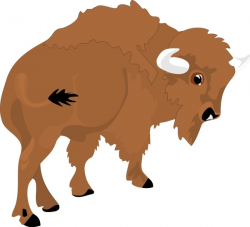Bison 2 Free vector in Open office drawing svg ( .svg ) vector ...