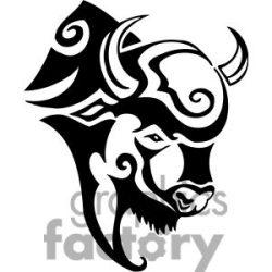 Royalty-Free wild buffalo 015 Clipart Image, Picture Art # 385407 ...