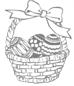 Free Black and White Easter Clipart - Public Domain Holiday/Easter ...