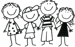 Friends Clipart Black And White music clipart