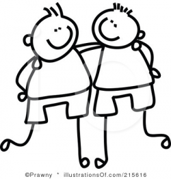friends clipart black and white friends clip art black and white ...