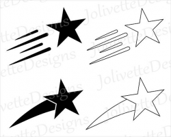 Shooting Star Silhouette at GetDrawings.com | Free for personal use ...