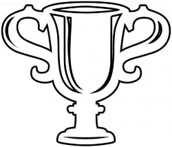 Trophy black and white | Clipart Panda - Free Clipart Images