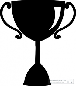 Objects Clipart- trophy-silhouette-clipart-720 - Classroom Clipart