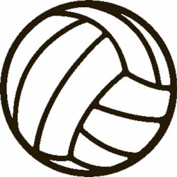 Volleyball Clipart Black And White crown clipart hatenylo.com