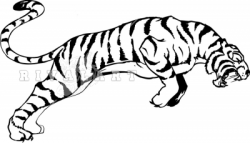 Tiger Clipart Black And White | Clipart Panda - Free Clipart Images