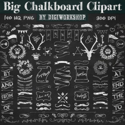 Chalkboard Clipart - Big Chalkboard Clipart contains chalkboard ...