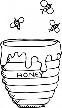 jar of honey colouring pages Ain 