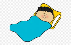 Blanket Clipart Rest Time - Sleep Time Clip Art - Png ...