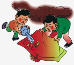 Fire Blankets, Watering, Extinguish, Cartoon PNG Image and Clipart ...