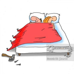 Hogging The Duvet Cartoons and Comics - funny pictures from CartoonStock